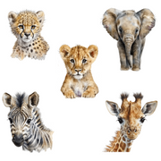 Wild Life Animal Wall Stickers