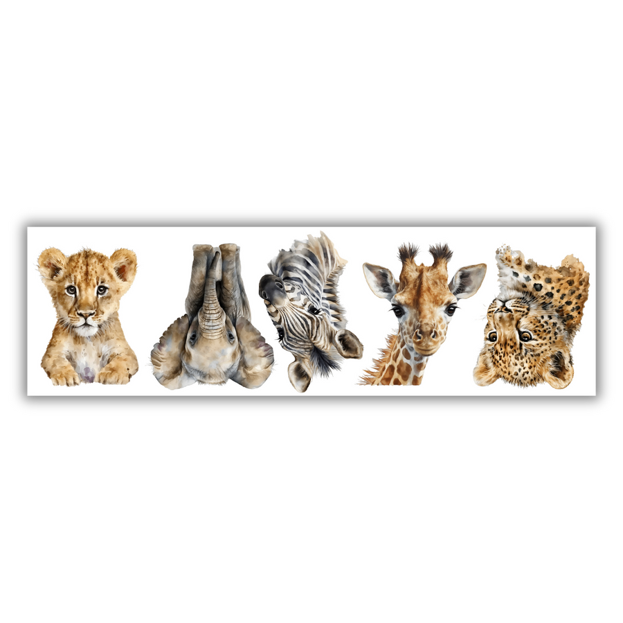 Wild Life Animal Wall Stickers