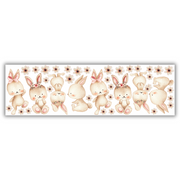 Cute Spring Bunny Wall Stickers