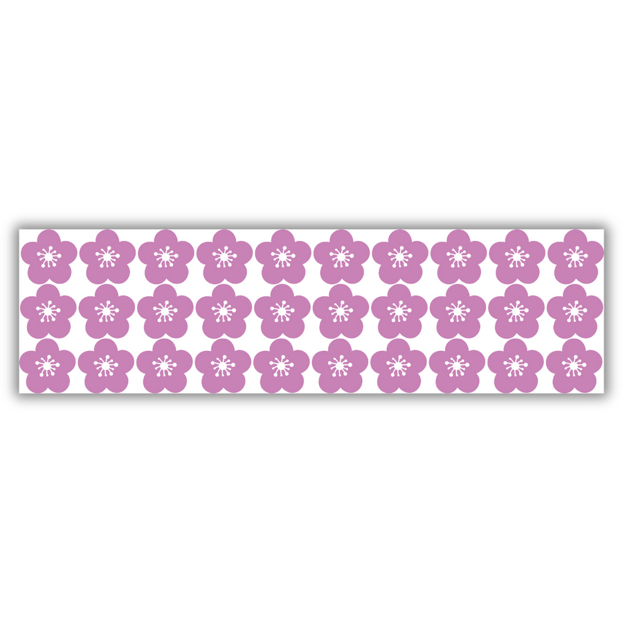 Purple Flower Wall Stickers