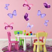 Watercolour Butterfly Wall Stickers