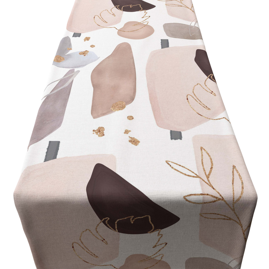 Pink Abstract Runner