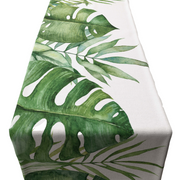 Monstera Leaves Runner