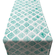 Green Watercolour Runner