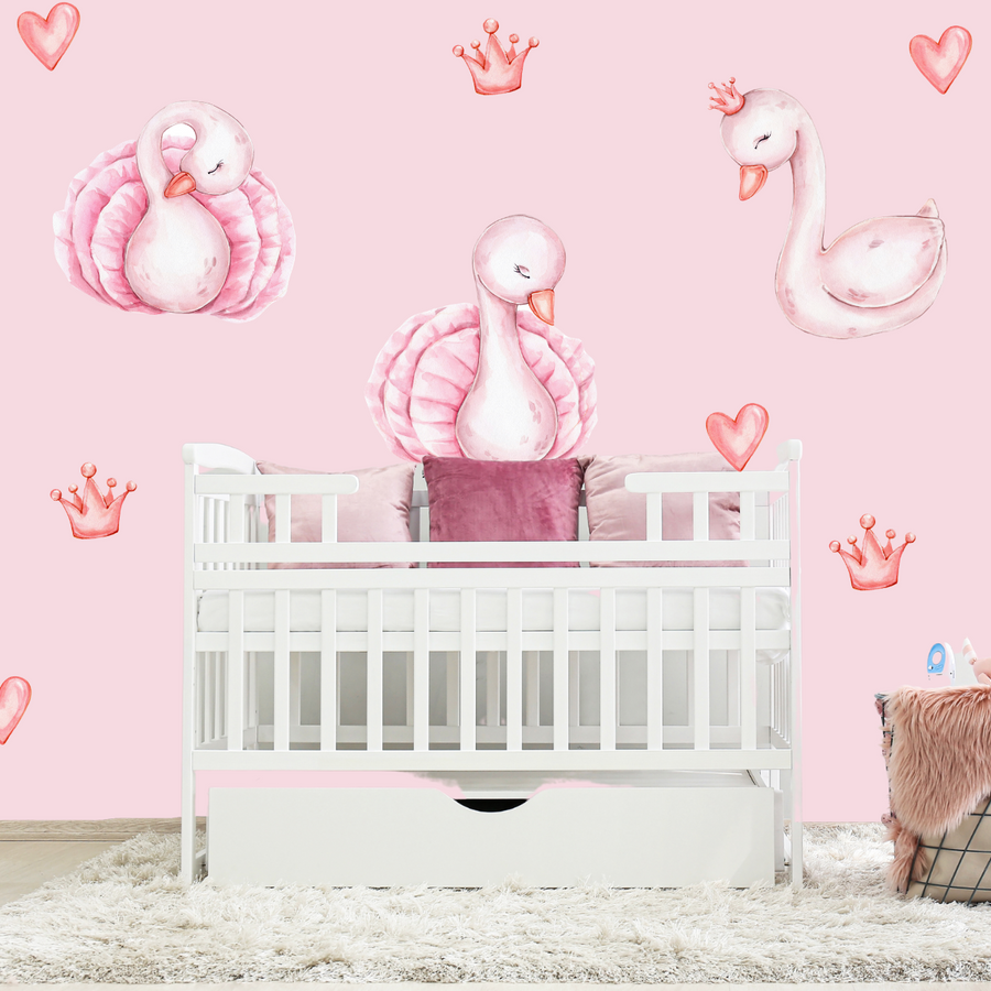 Swan Wall Stickers