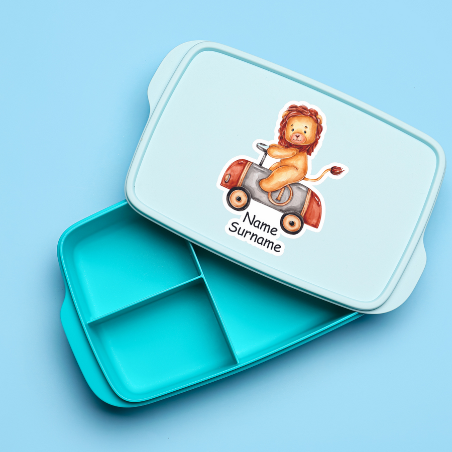 Animal Transport Tub Label