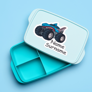 Monster Truck Tub Label