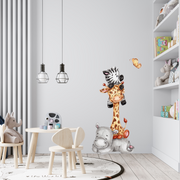 Cute Little Animal Kid Wall Stickers