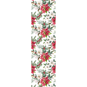 Christmas Floral Pattern PVC Runner