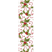 Christmas Leaves PVC Runner