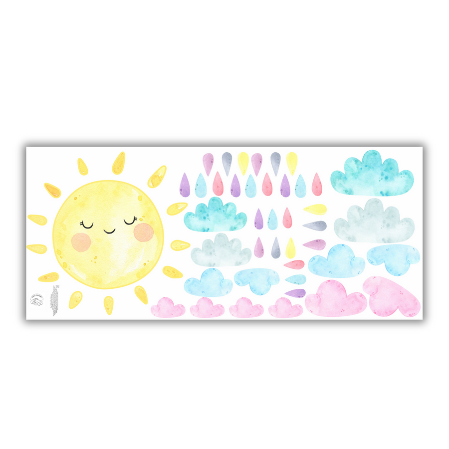 Mr Golden Sun Wall Sticker