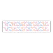 Multi-Coloured Hearts Wall Stickers
