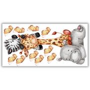 Cute Little Animal Kid Wall Stickers