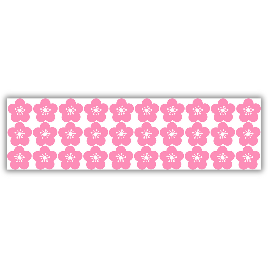 Pink Flower Wall Stickers