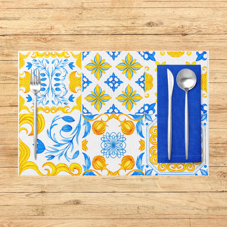 Majolica Watercolour Placemats