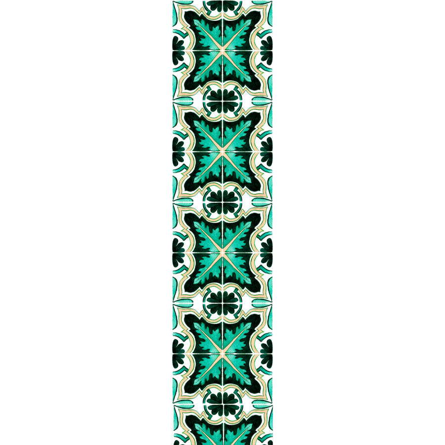 Mosaic Seamless Pattern Runner