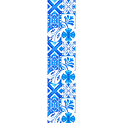 Portuguese Azulejo Pattern Runner