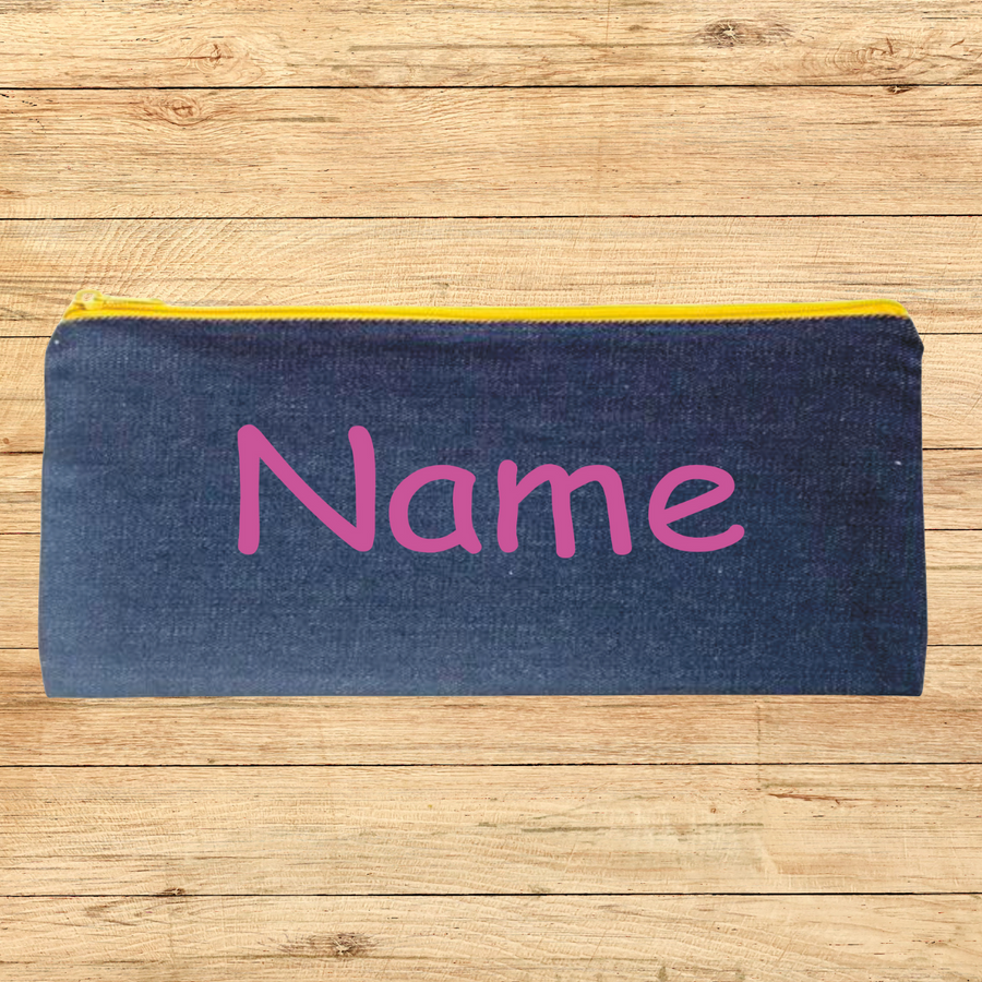 Purple Personalised Pencil Case