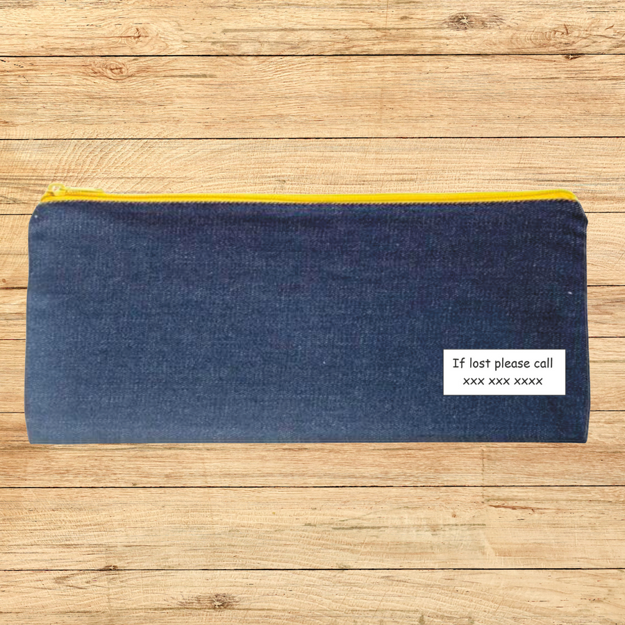 Green Personalised Pencil Case