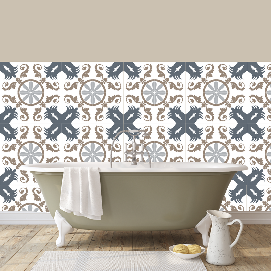 Geometric Shape Tile Wall Stickers