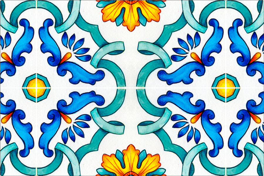 Watercolor Mediterranean Placemats