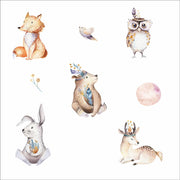 Woodland Animals Wall Stickers