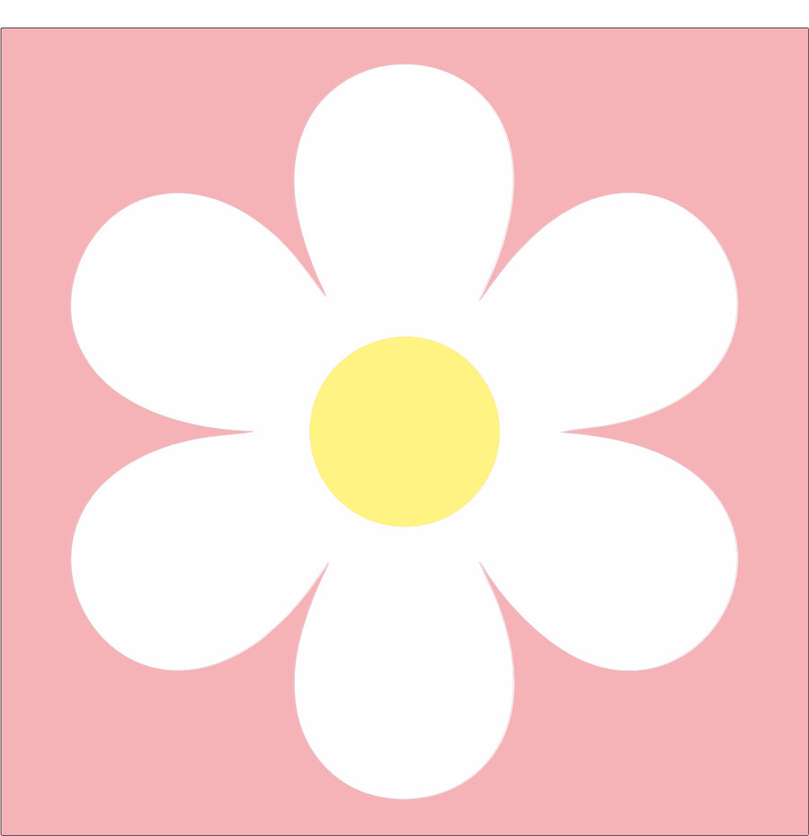 Cute Yellow Daisies Wall Stickers