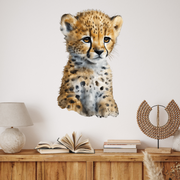 Watercolour Cheetah Wall Stickers