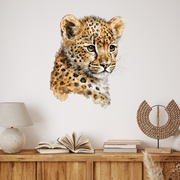 Watercolour Leopard Wall Stickers