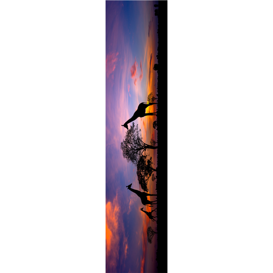 Giraffe Sunset PVC Runner