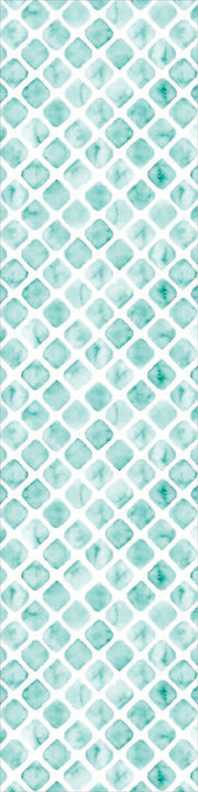 Green Watercolour Runner