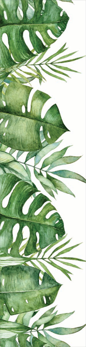 Monstera Leaves Runner