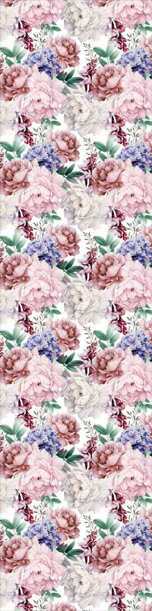 Peonies and Hydrangeas Runner