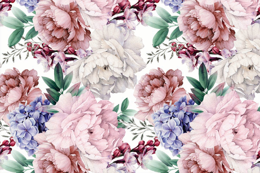 Peonies and Hydranges Placemats