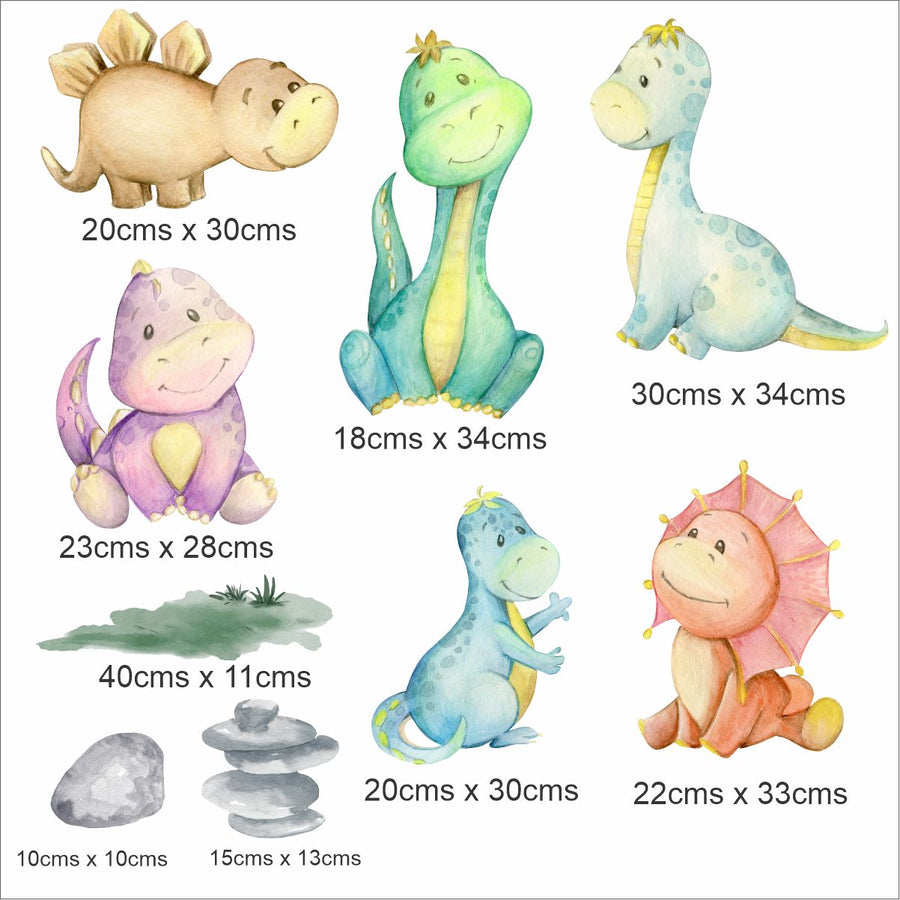Baby Dino Wall Stickers