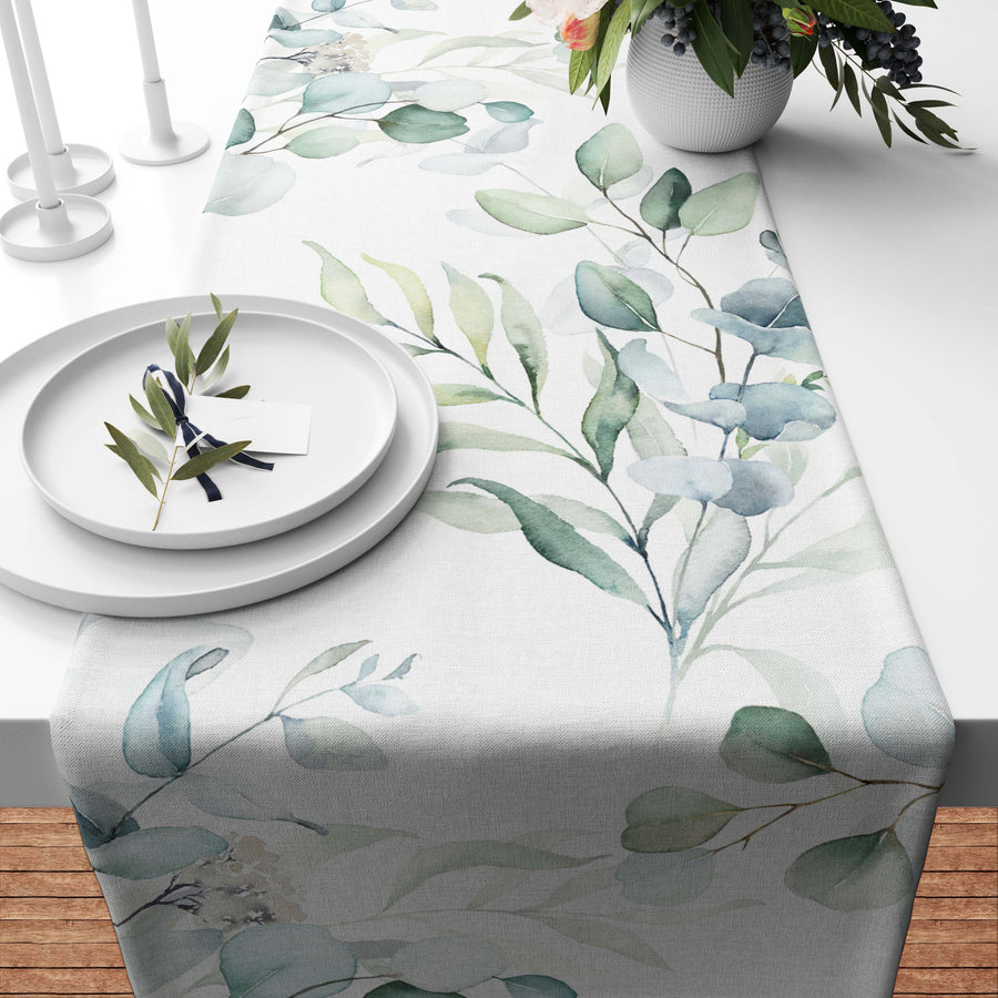 Green Eucalyptus Runner