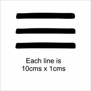 Hand drawn Line Wall Stickers