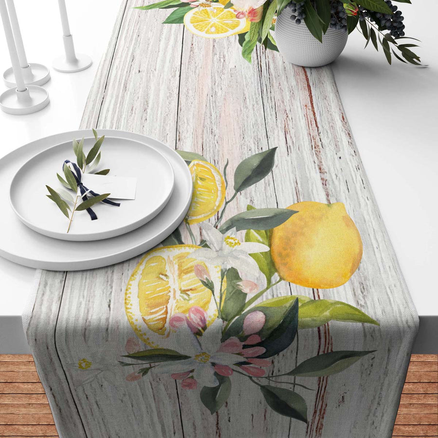 Lemon Blossoms Runner
