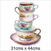 Teacups Wall Stickers