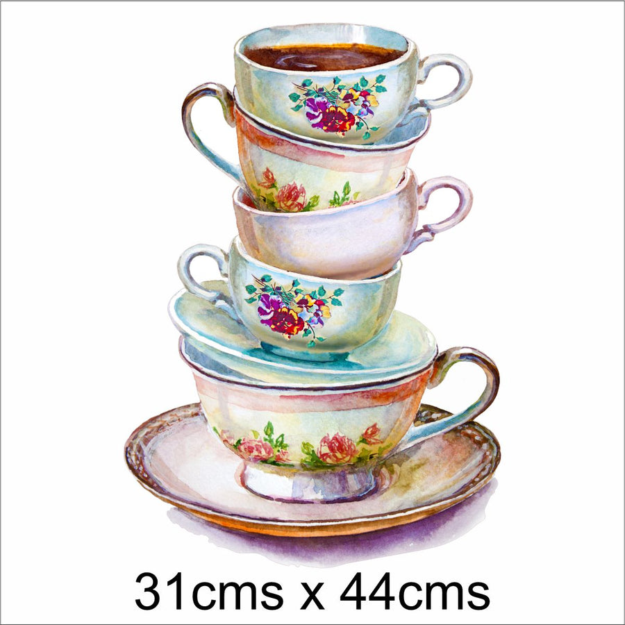 Teacups Wall Stickers