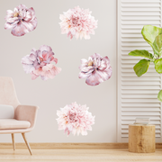 Big Pink Peonies Wall Stickers