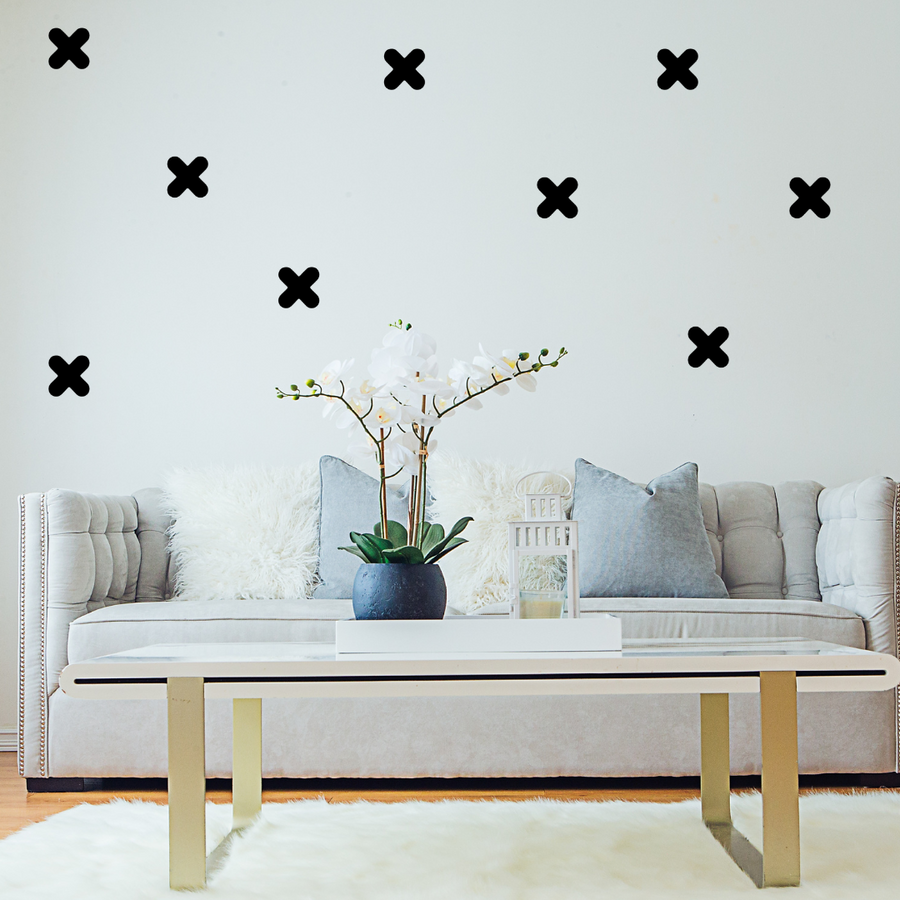 Soft Crosses Wall Stickers