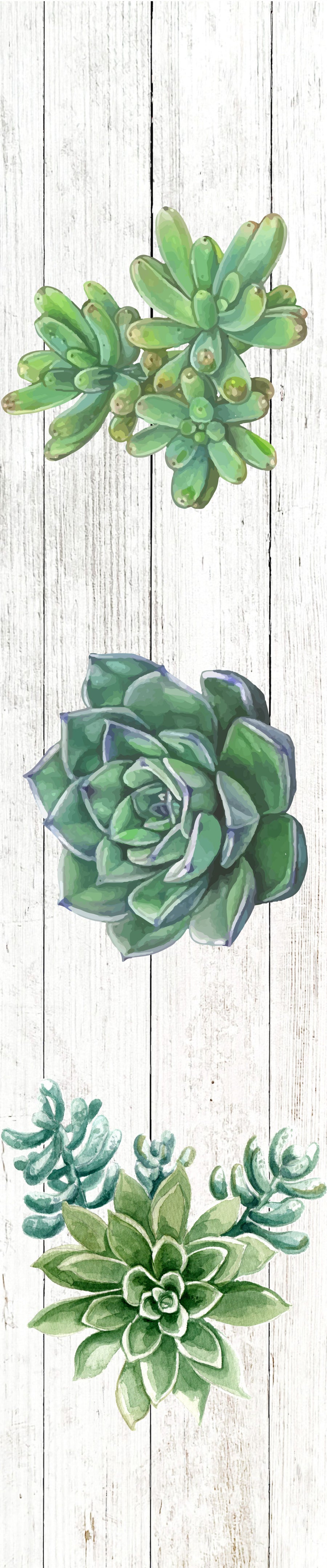 Succulents Runner