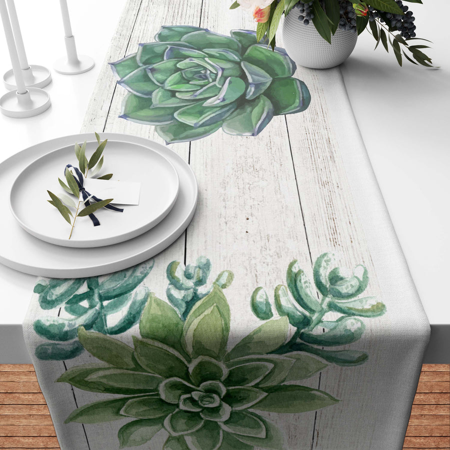 Succulents Runner
