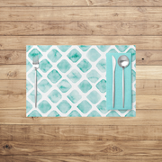 Green Watercolour Placemats