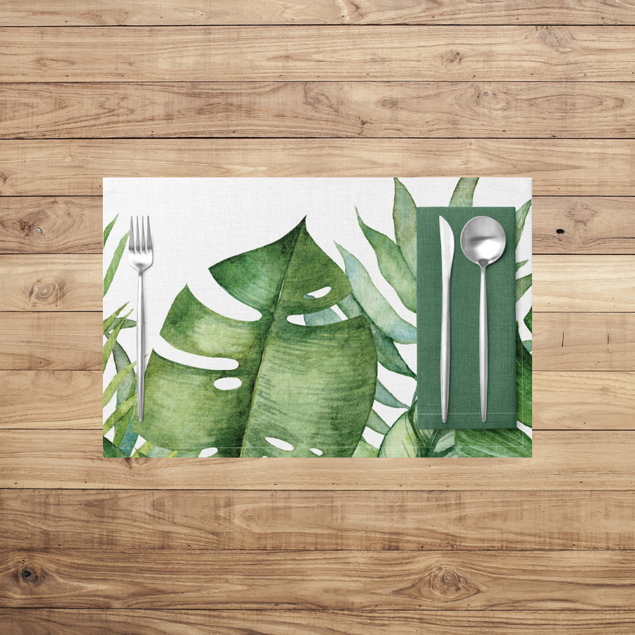 Monstera Leaves Placemats