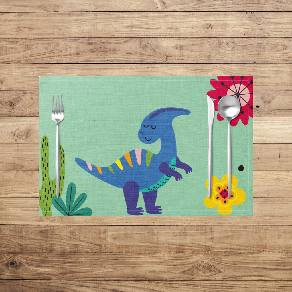 Baby Dinosaurs Placemats – Coral Designs