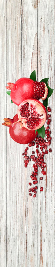 Whitewash Wood & Pomegranates Runner