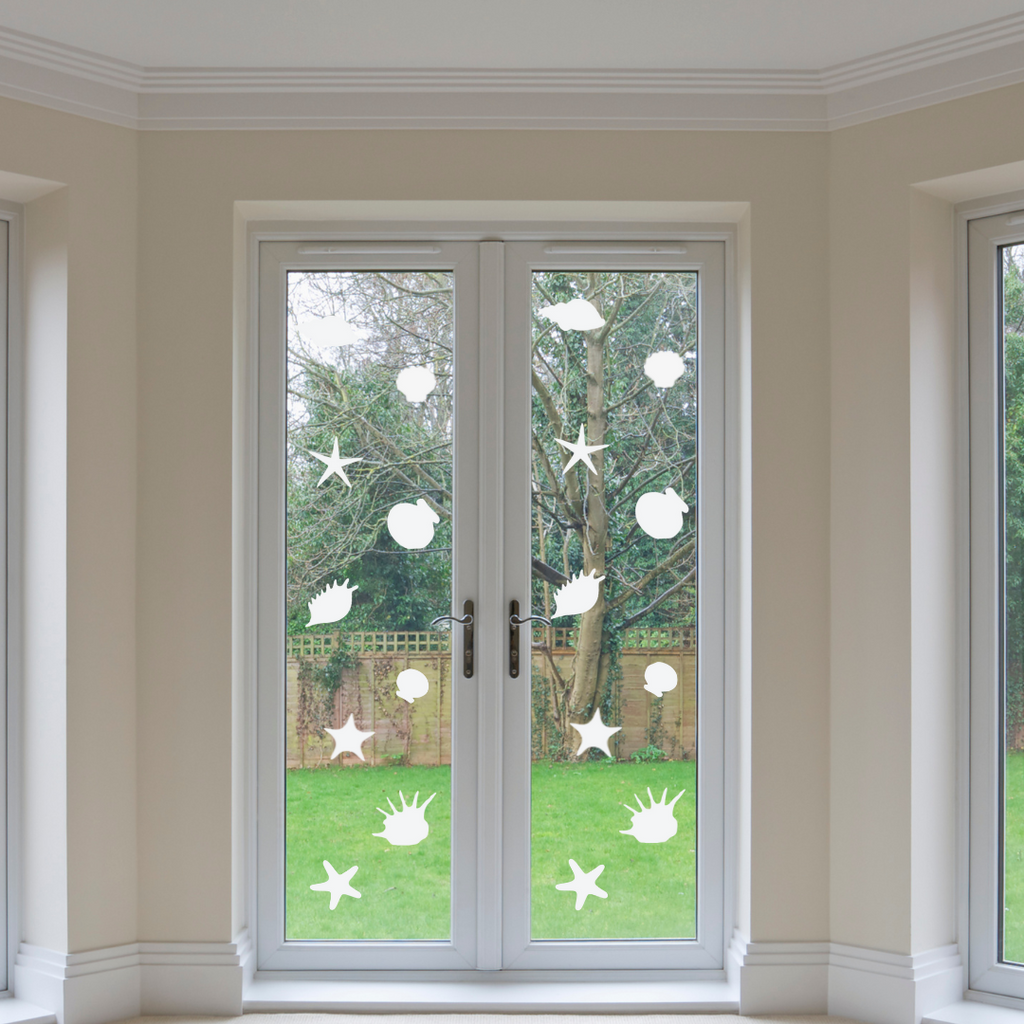 Window Colouring Sticker Window Stickers – Coral Designs