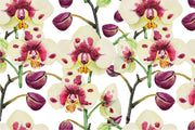 Watercolour Painted Orchids Placemats